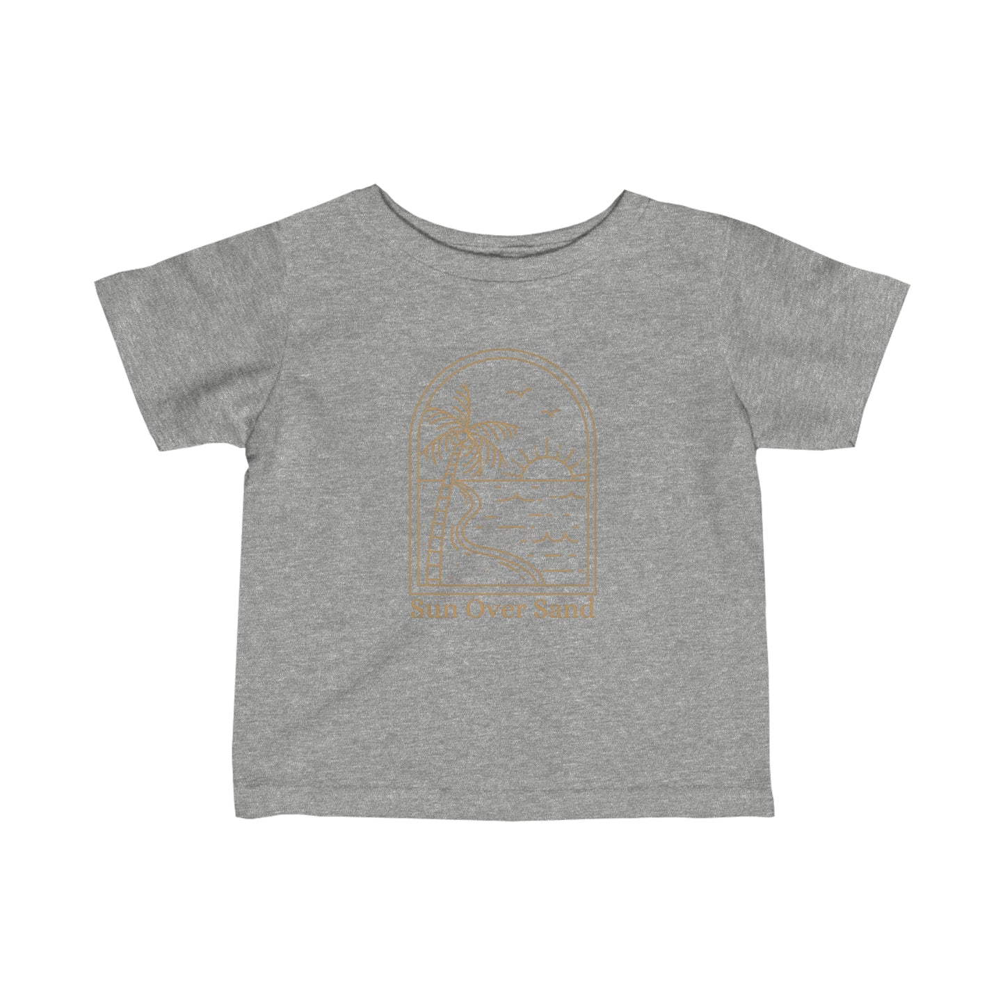 Beach Sun Over Sand Infant Tee