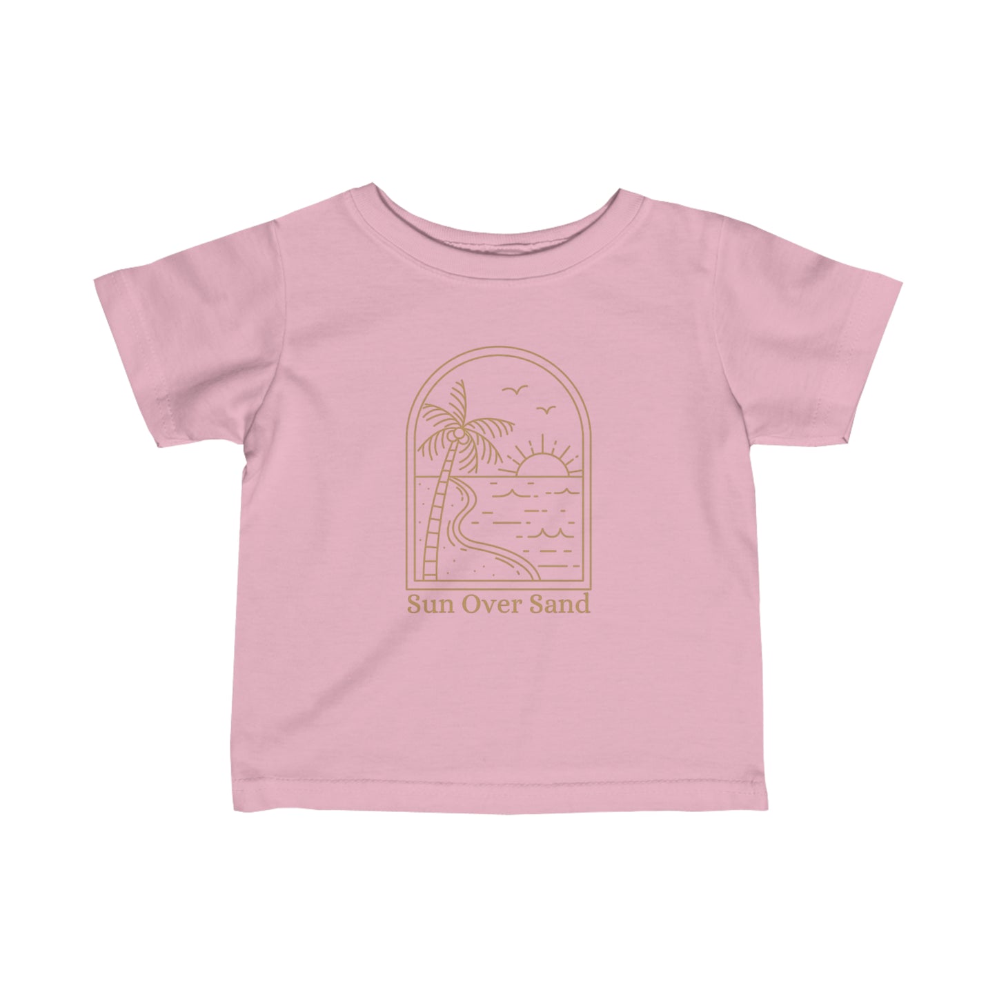 Beach Sun Over Sand Infant Tee