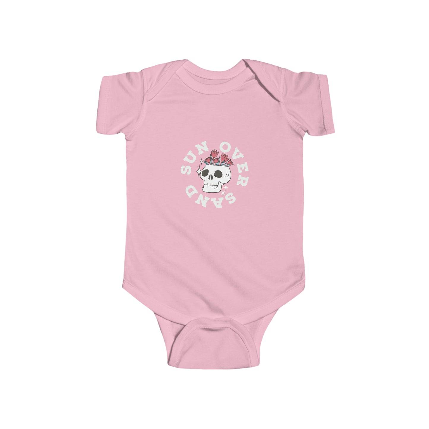 Sun Over Sand Skull Infant Bodysuit