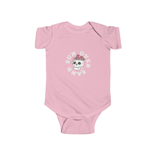 Sun Over Sand Skull Infant Bodysuit