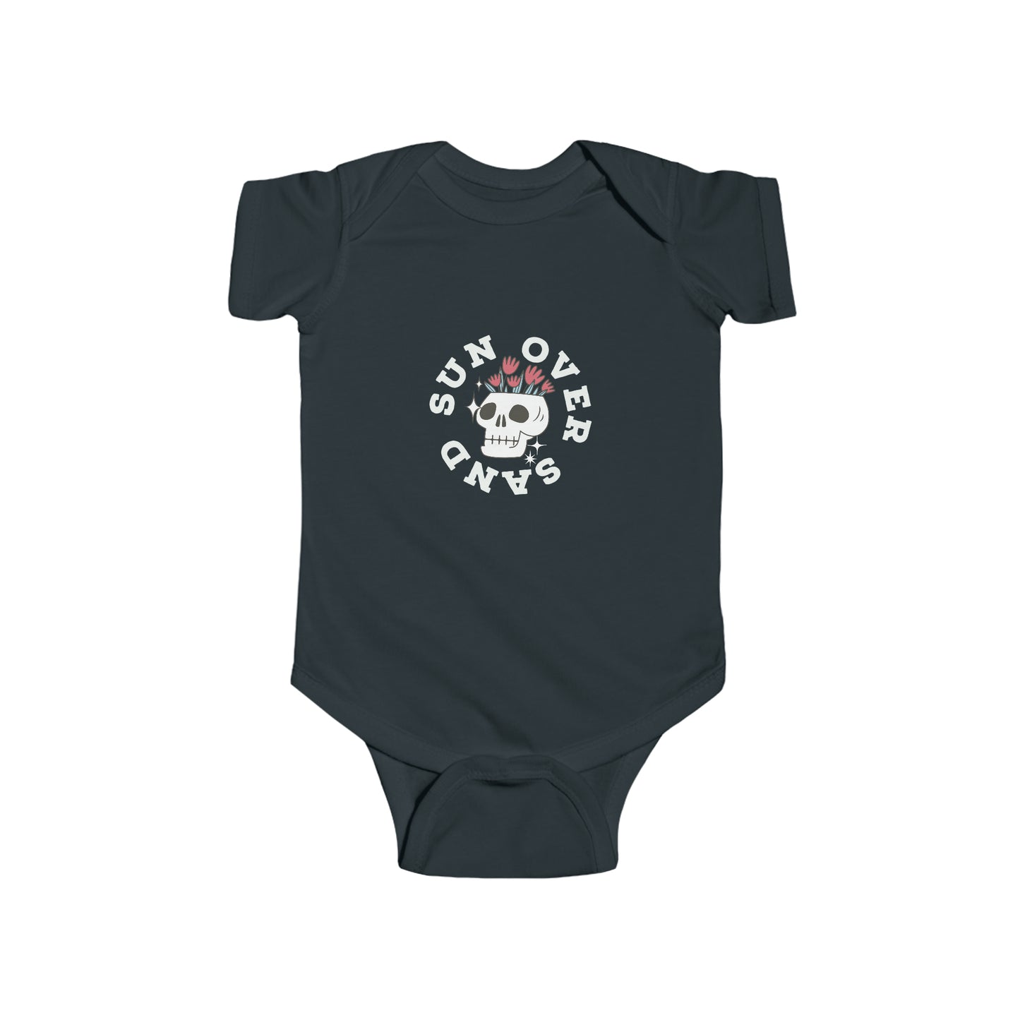 Sun Over Sand Skull Infant Bodysuit