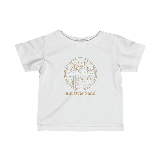 Desert Sun Over Sand Infant Tee