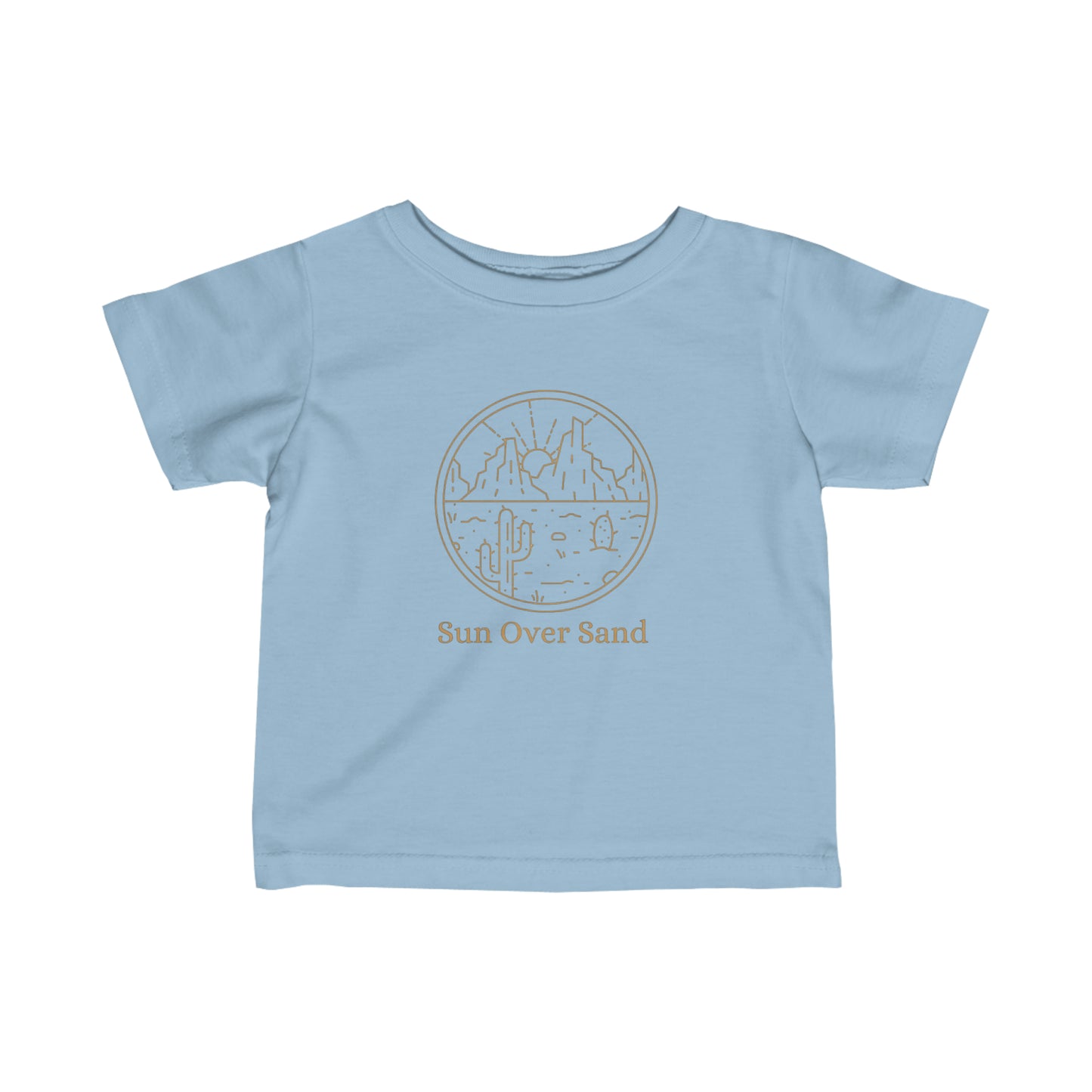 Desert Sun Over Sand Infant Tee