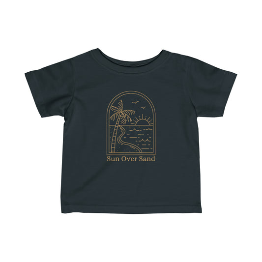 Beach Sun Over Sand Infant Tee