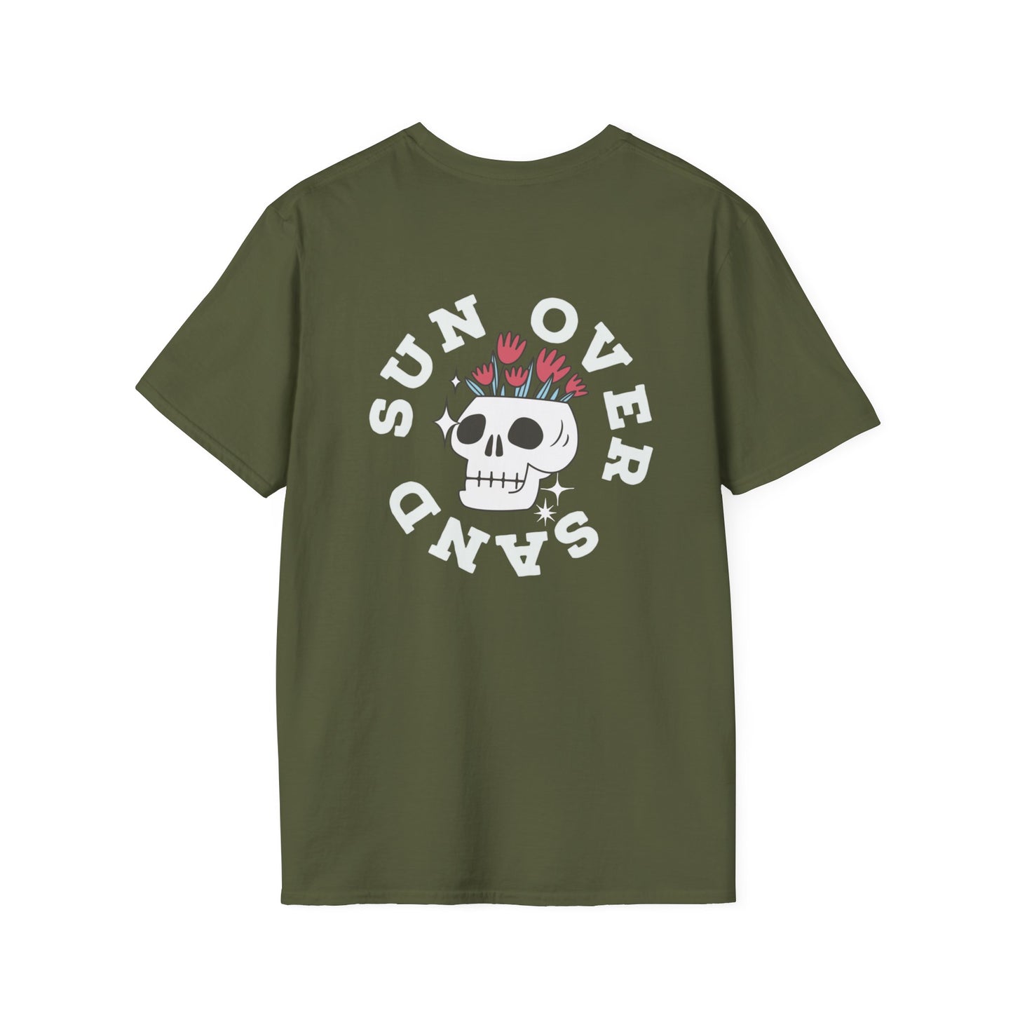 Skull N' Roses Sun Over Sand T-Shirt