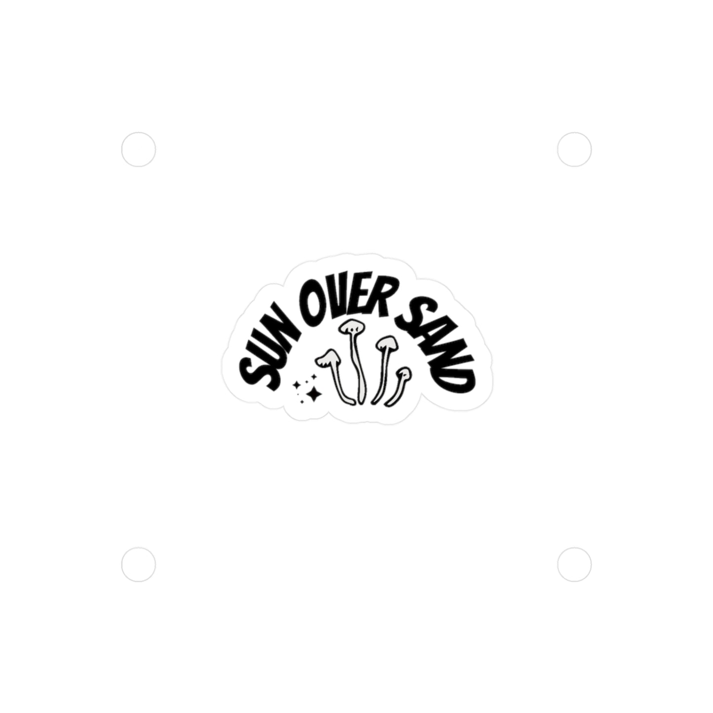 Mushroom SOS Sticker